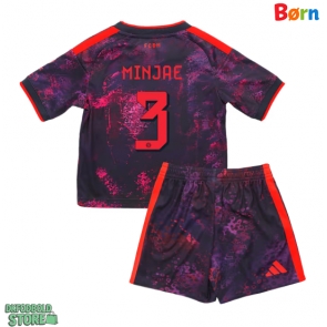 Bayern Munich Kim Min-jae #3 Replika Babytøj Tredje sæt Børn 2026-27 Kortærmet (+ Korte bukser)